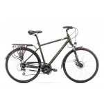 Trekingový bicykel Romet Wagant 4 28" zeleno grafitový 23" hliníkový 